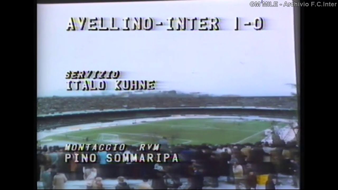 1978-79 (29^ - 06-05-1979) Avellino-INTER 1-0 [Piga] Servizio D.S.Rai