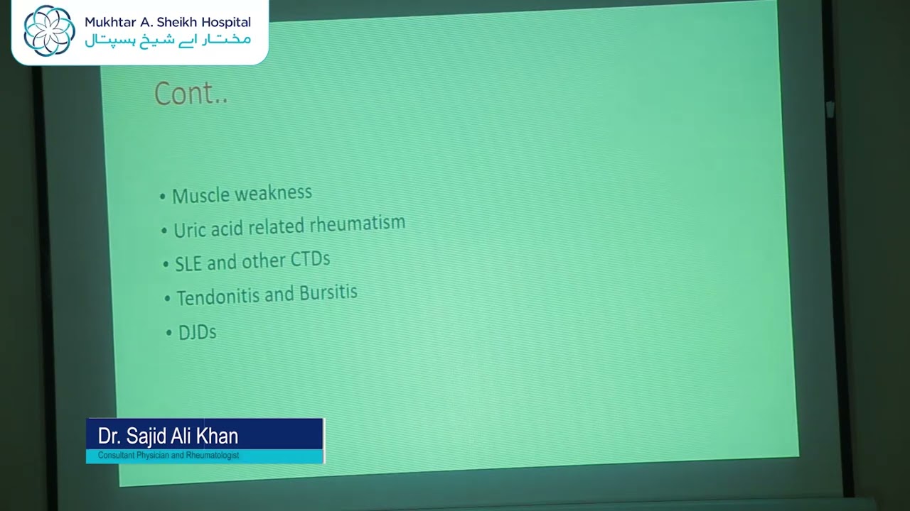 Grand Round | Dr. Sajid Ali Khan | Common Rheumatological Disorders & Malpractices | MASH | Multan