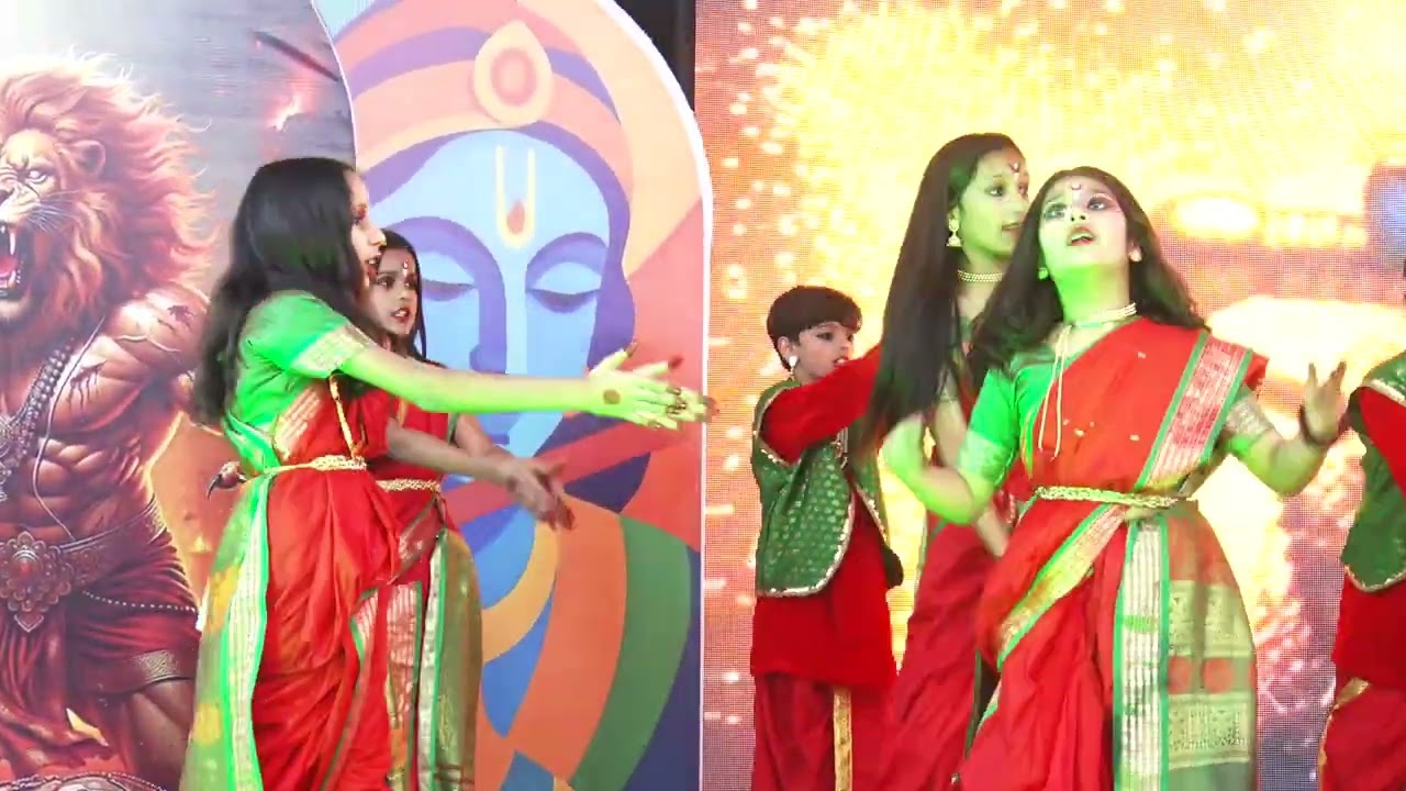 Nari Shakti | Maa Kali Performance | Kali–Asur Sanghar | School Annual Day 2025