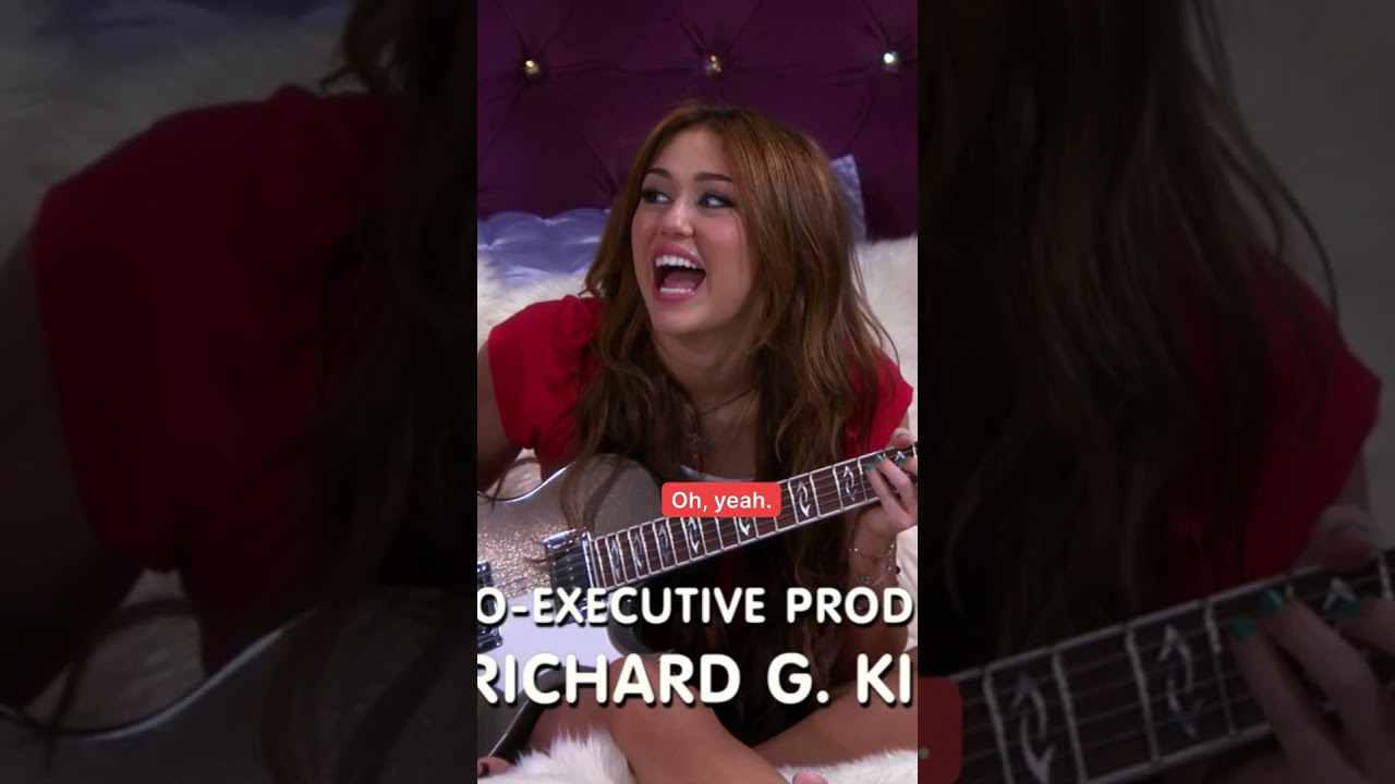 Miley is the queen of manifestation 👑 HannahMontana DisneyChannel