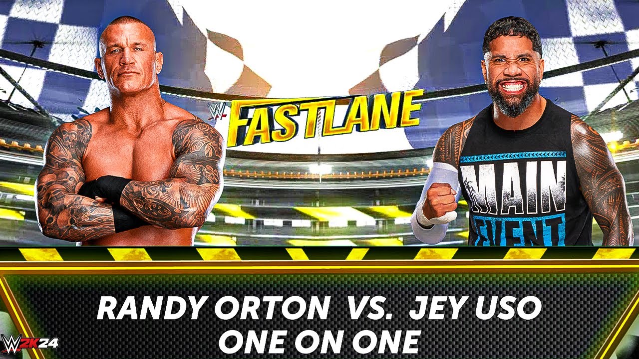 Рэнди Ортон против Джея Усо – поединок один на один | WWE 2K24 Fastlane: лучшие моменты матча