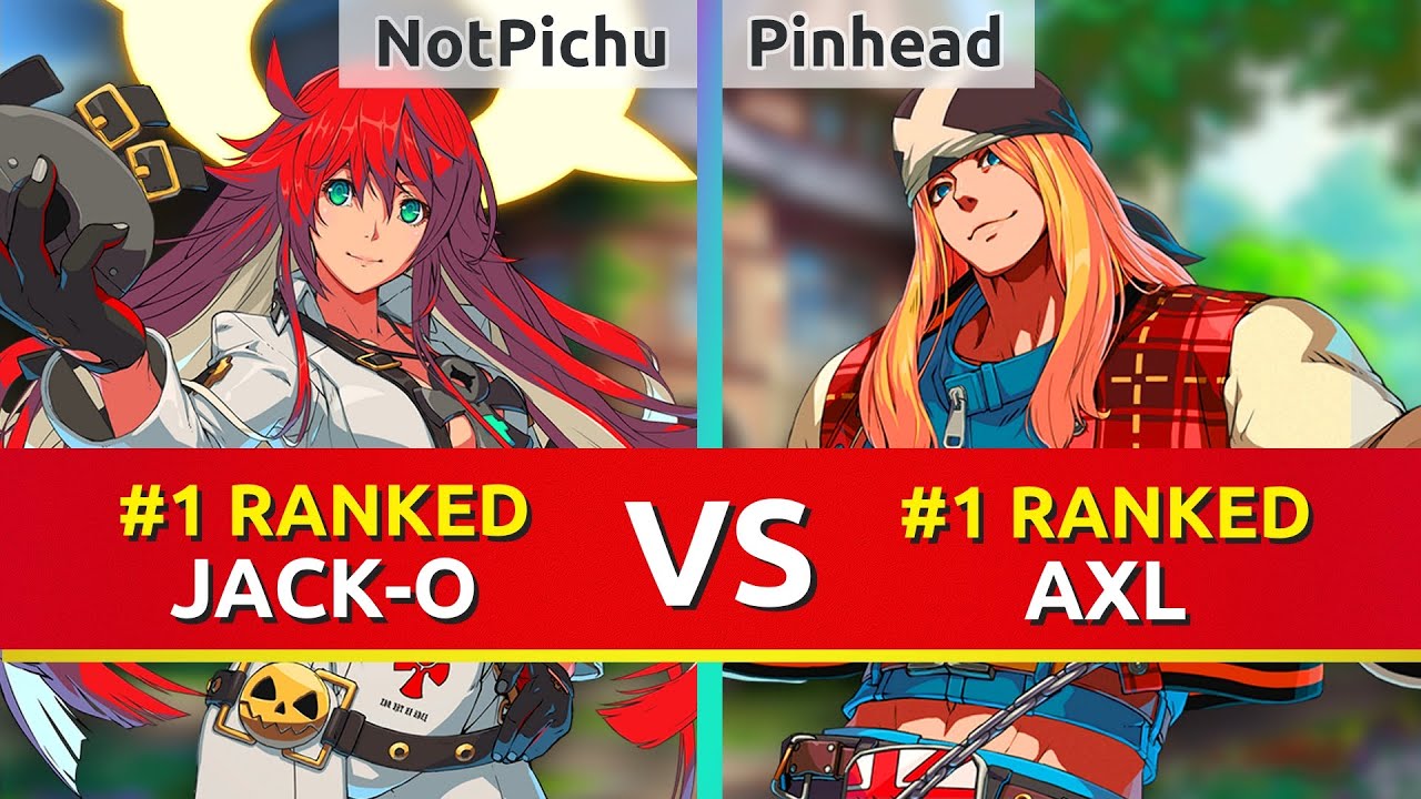 GGST ▰ NotPichu (#1 Ranked Jack-O) vs Pinhead (#1 Ranked Axl). Guilty Gear Strive