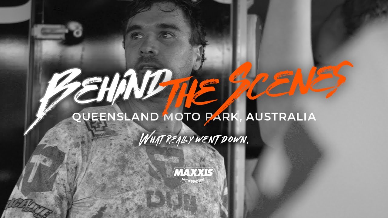 Exclusive access MAXXIS tyre strategy | ProMX Championships, Queensland Moto Park