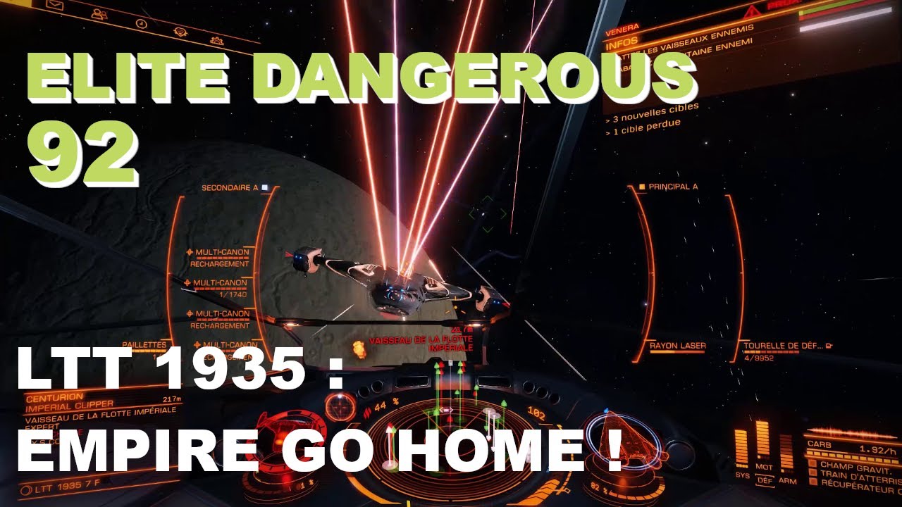 ELITE DANGEROUS LTT 1935 : Empire go home !