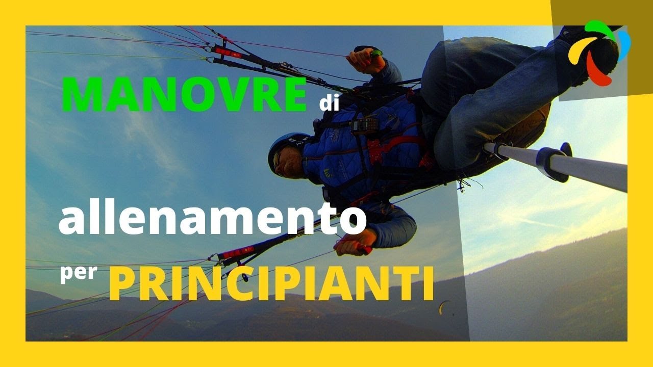 MANOVRE di allenamento per PRINCIPIANTI  - Parapendio!