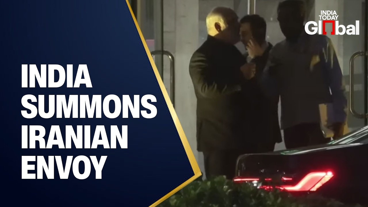 LIVE: Iranian Envoy at MEA After Reports of Firing on Indian Tankers