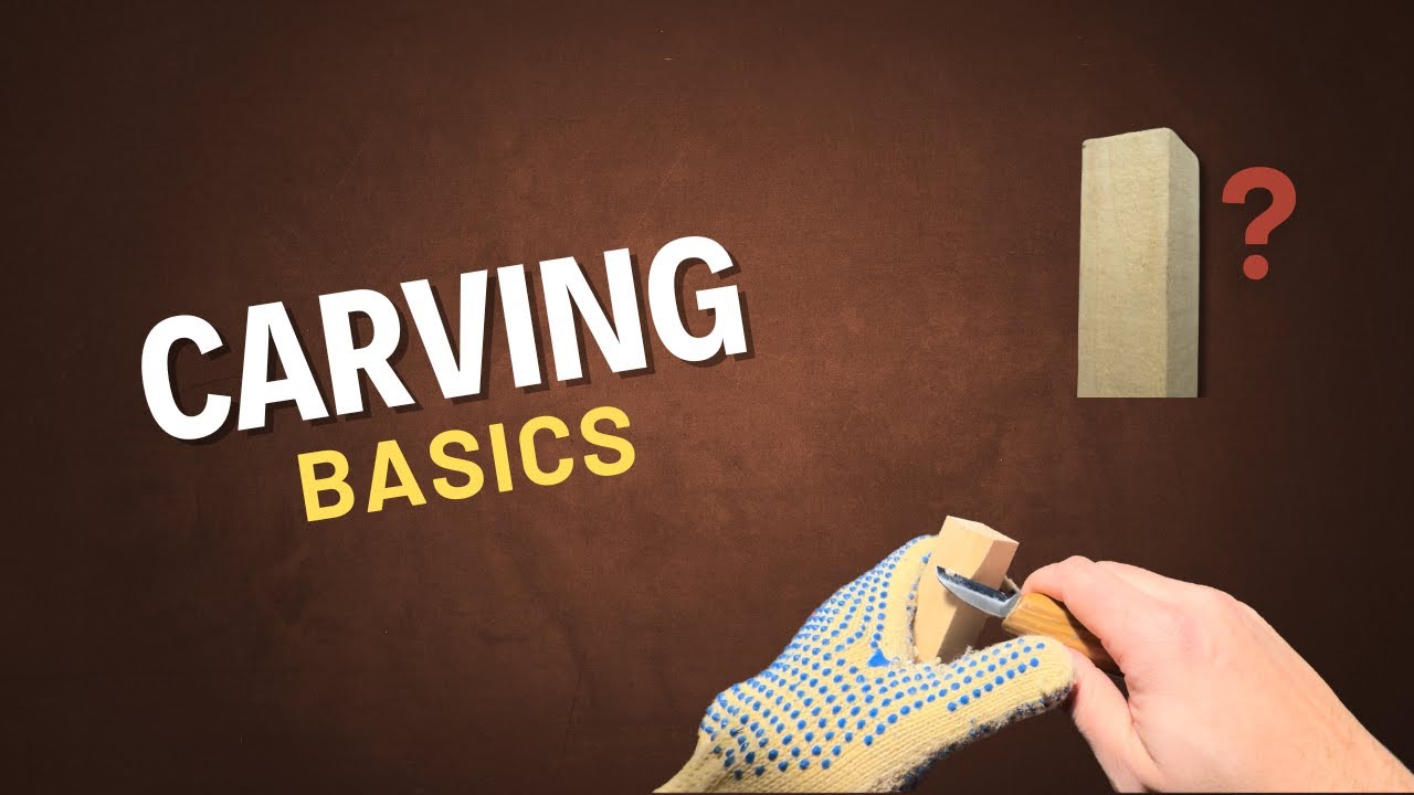 👉 Beginner Woodcarving: Learn the Basic Cuts While Whittling a Mystery Animal