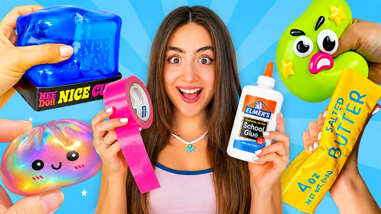 How to Make every Viral SQUISHY using at home ingredients!