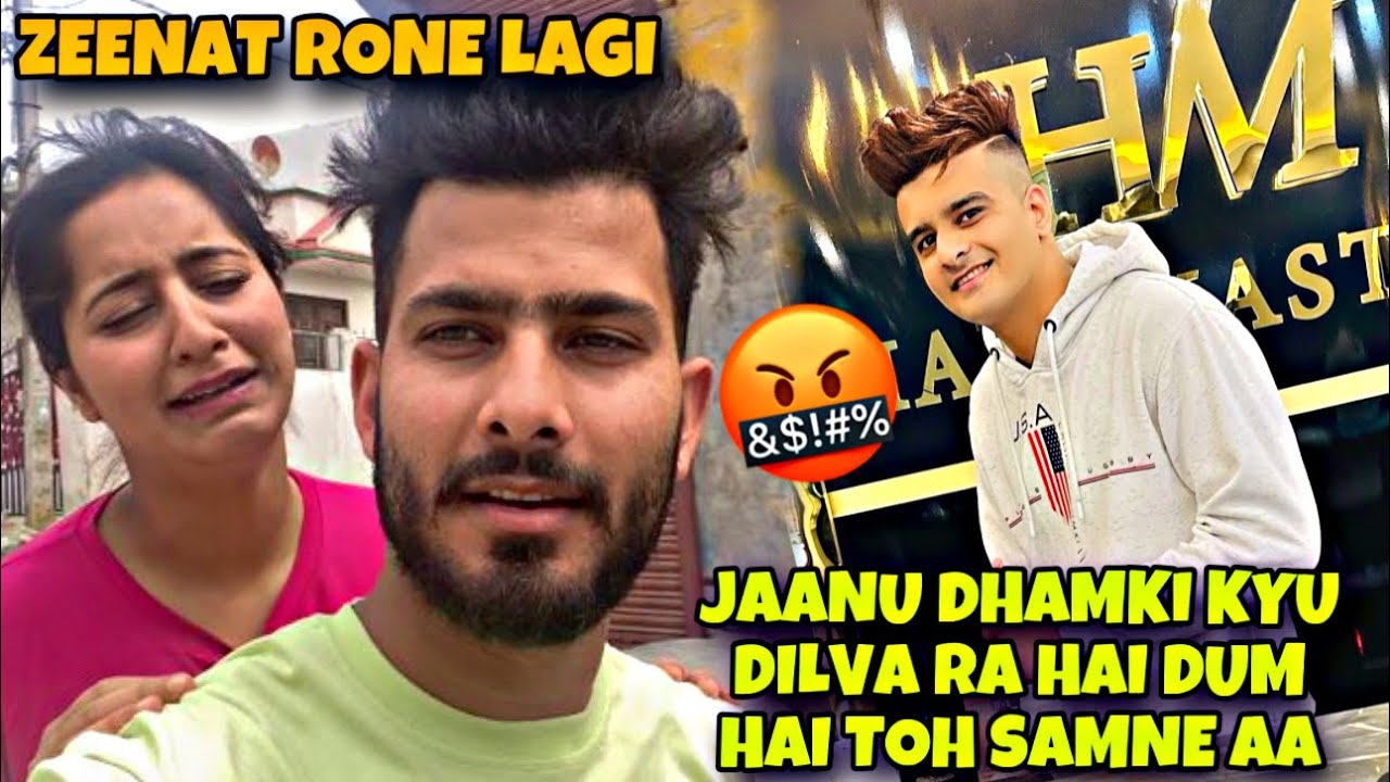 @Motovloggerjannustunts Dum hai toh khud samne aa 😳|| kse aur se kyu dhamki dila ra hai 🤬||