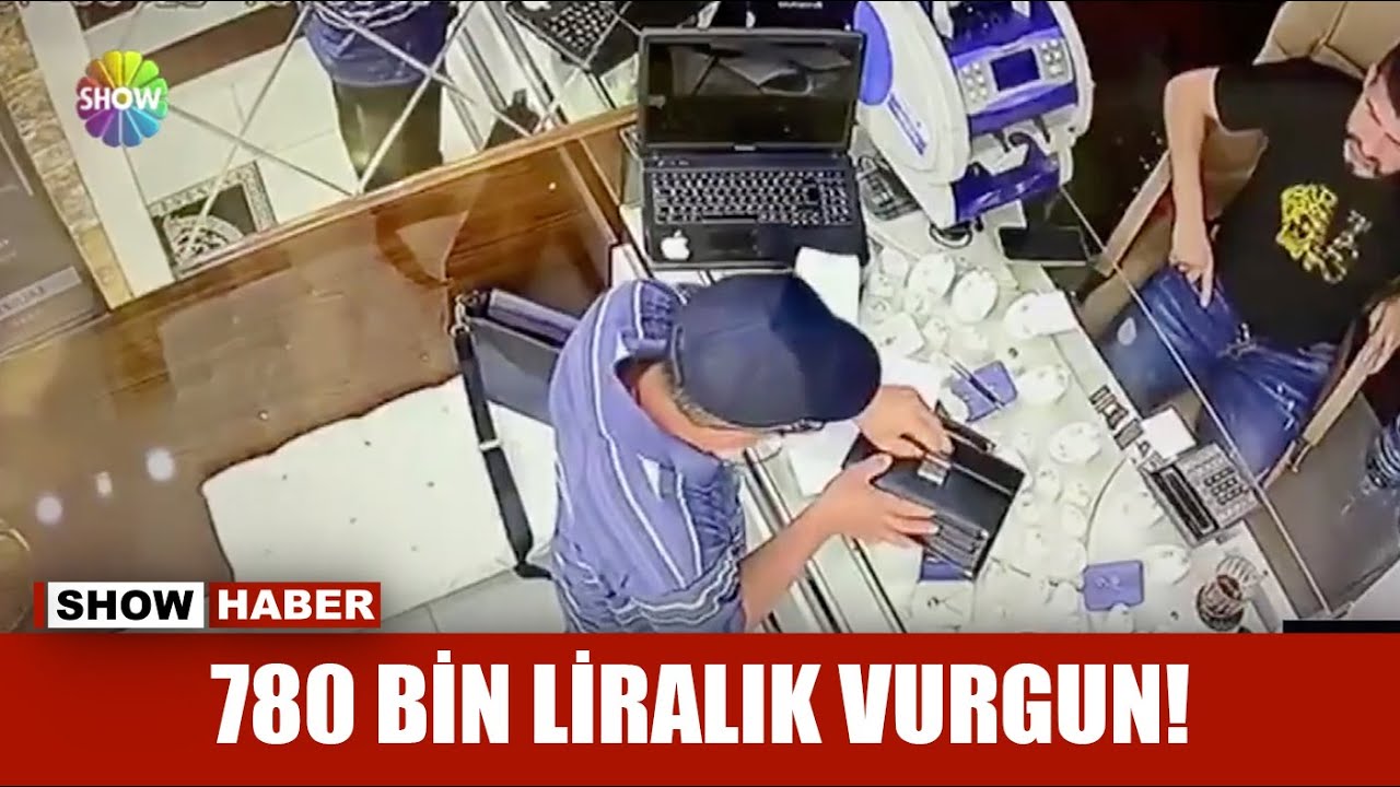 780 bin liralık vurgun!
