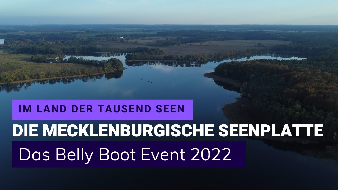 Das BESTE Belly Boat EVENT an der Mecklenburgischen Seenplatte! Angeln auf dem Klenzsee & Gobenowsee