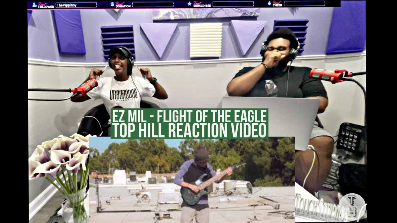 EZ MIL - FLIGHT OF THE EAGLE (GUITAR SONG) [OFFICIAL TOP HILL REACTION VIDEO]