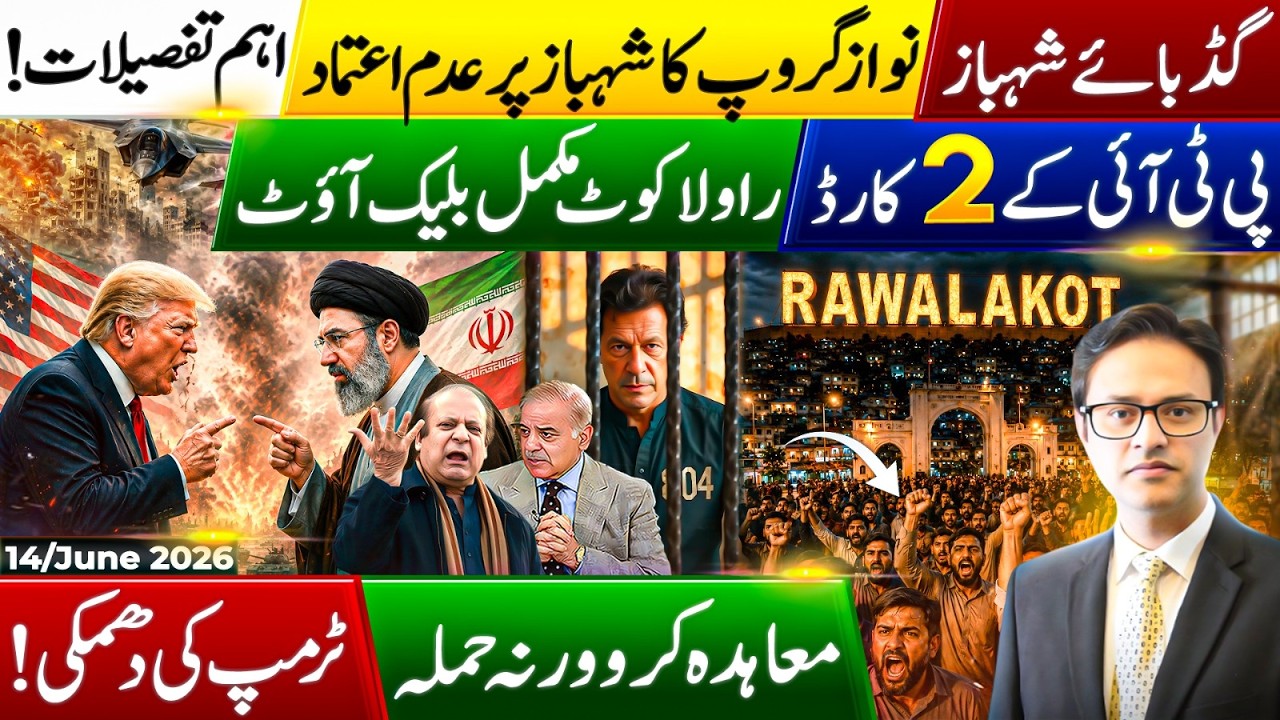 Government Under Pressure? PTI Budget Standoff | Iran-US Deal Near? | Kashmir Protests Escalate