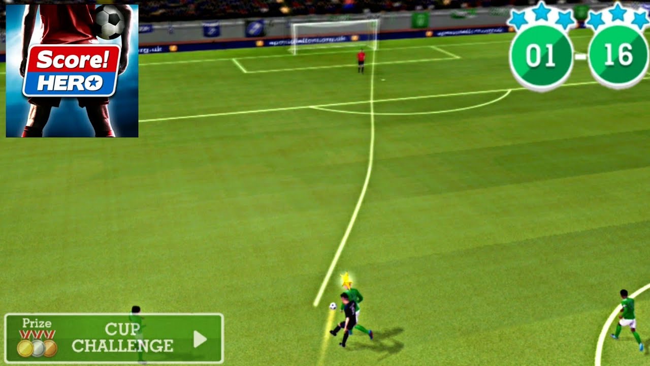 Score! Hero - CUP CHALLENGE Event - Level 1-16- Walkthrough - Last Level 3 Stars