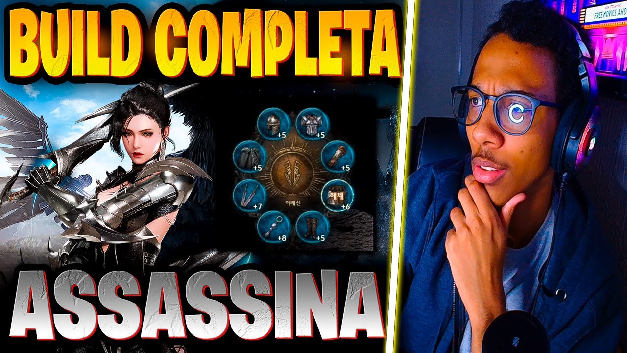 Montei uma BUILD INCRIVEL para ASSASSINA/ADAGAS em NIGHT CROWS