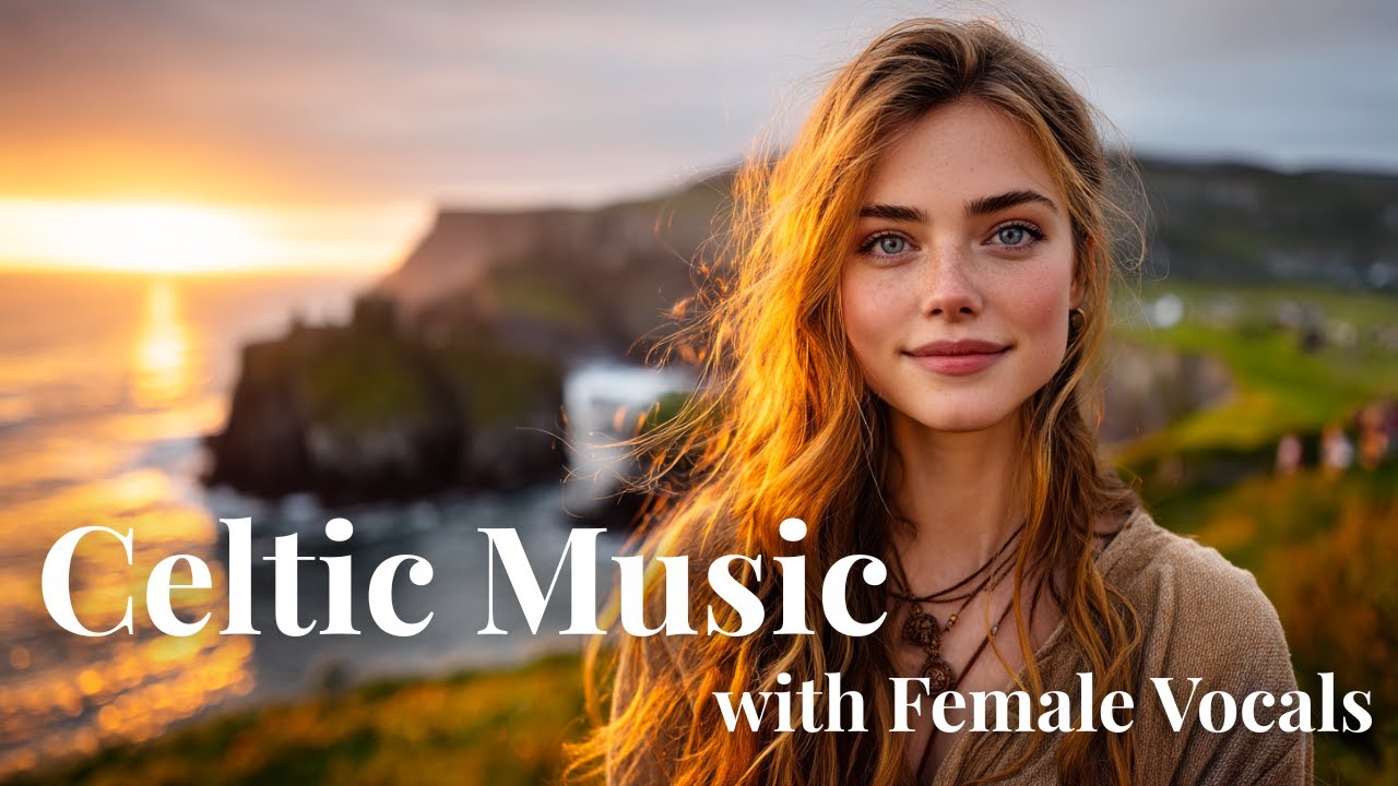 Celtic Music - Relaxing Irish Female Vocals & Harp | Peaceful Celtic Melodies for Study & Sleep
