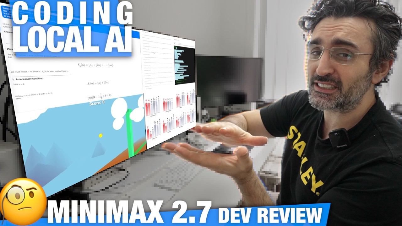 Let's Run MiniMax M2.7 - #1 Coding Local AI for Agents & OpenClaw? 🧐