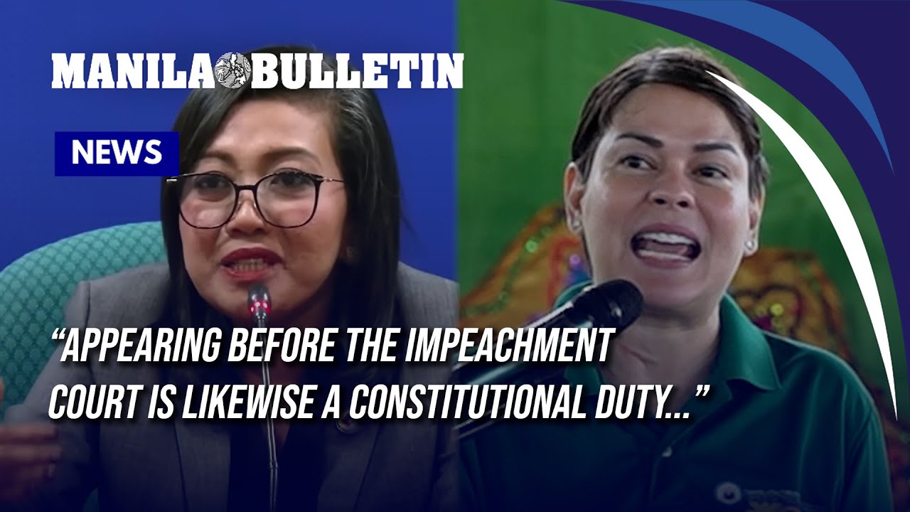 Luistro says VP Sara must attend impeachment trial out of 'constitutional duty'