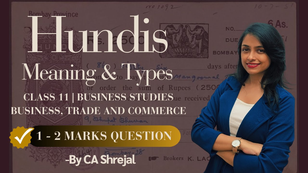 HUNDIS | BUSINESS STUDIES | CHAPTER 1 | BUSINESS, TRADE AND COMMERCE | MEANING AND TYPES | CLASS 11