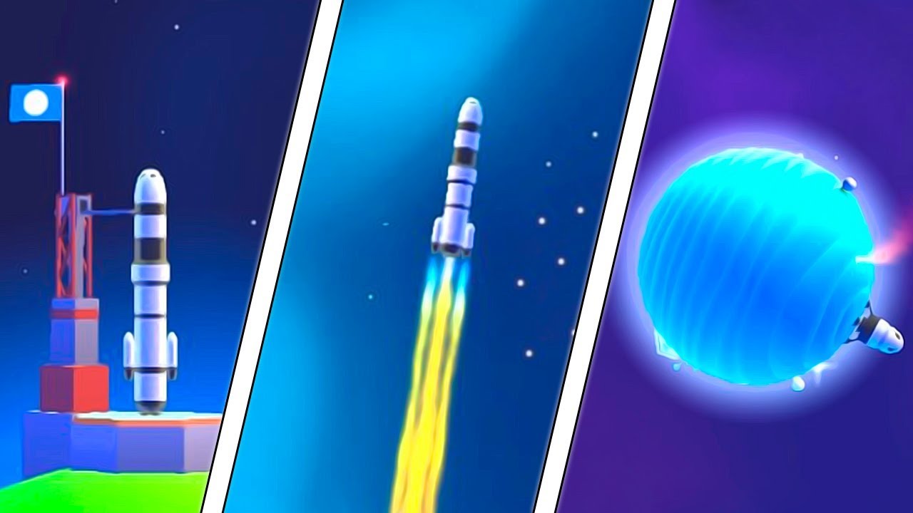 LANÇANDO FOGUETES PARA O ESPAÇO → Space Frontier 2 📱🎮