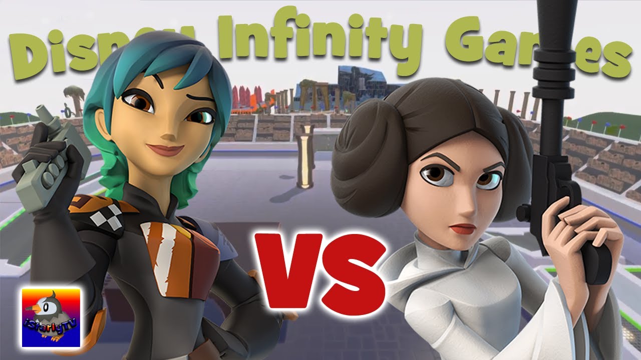 Disney Infinity Games - Season 5: Sabine Wren vs. Princess Leia