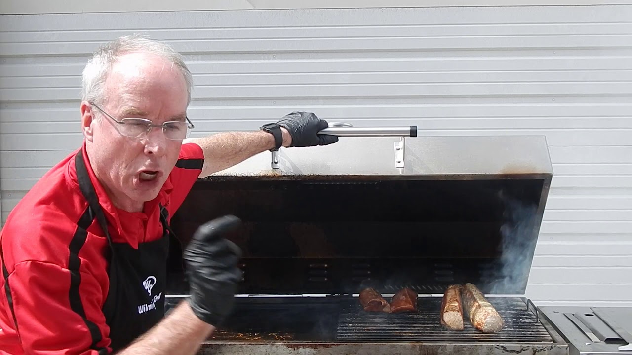Cooking Pork Loin on a Wilmington Grill