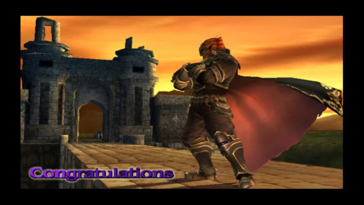 Super Smash Bros Brawl CLASSIC MODE - GANONDORF