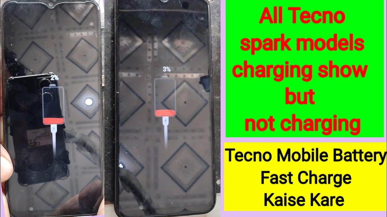 Techno spark 6 go charging problem and charging not saving Techno spark 6 go charging error
