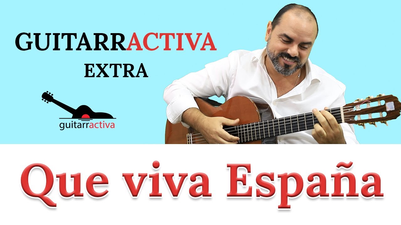 COMO TOCAR Que viva España en guitarra [MUY FÁCIL]