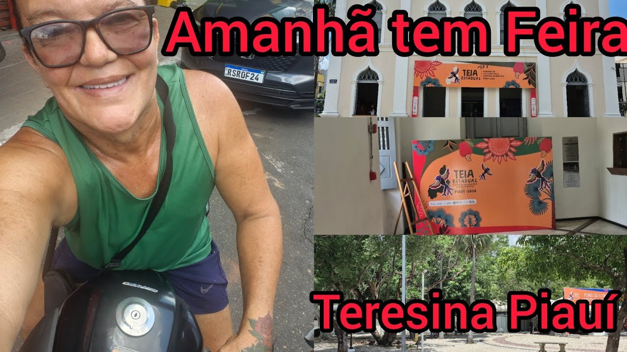 TEIA ESTADUAL, Feira Amanhã na Praça Pedro ll. Teresina Piauí 