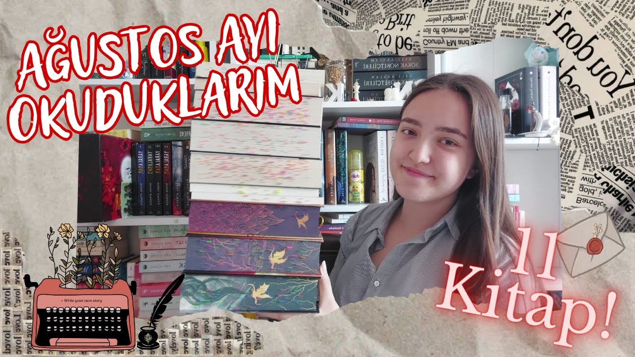 AĞUSTOS AYI OKUDUKLARIM 2025 |GEÇ OLDU... #agustosokuduklarım #booktube