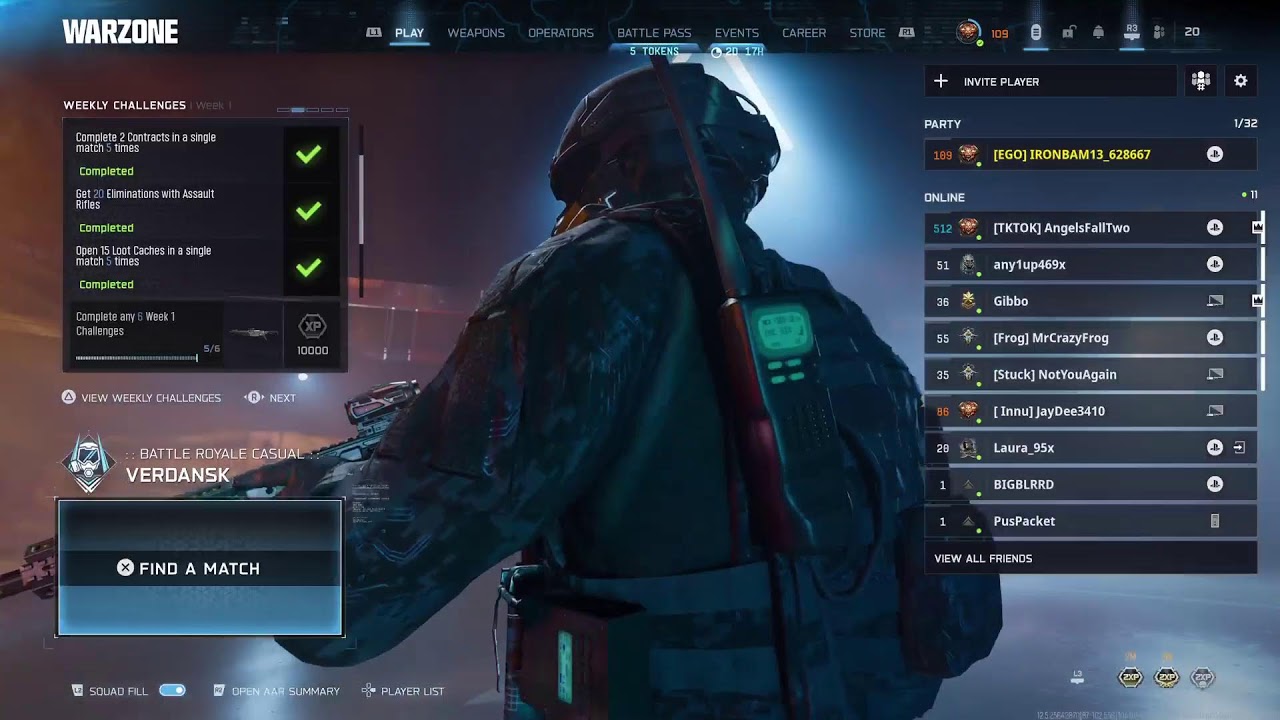 []🔴LIVE[] J.A.R.V.I.S LAUNCH GRINDING MASTER PRESTIGE WITH THE ORIGINAL WARZONE WEIRDO B-O-6I-L-J 1