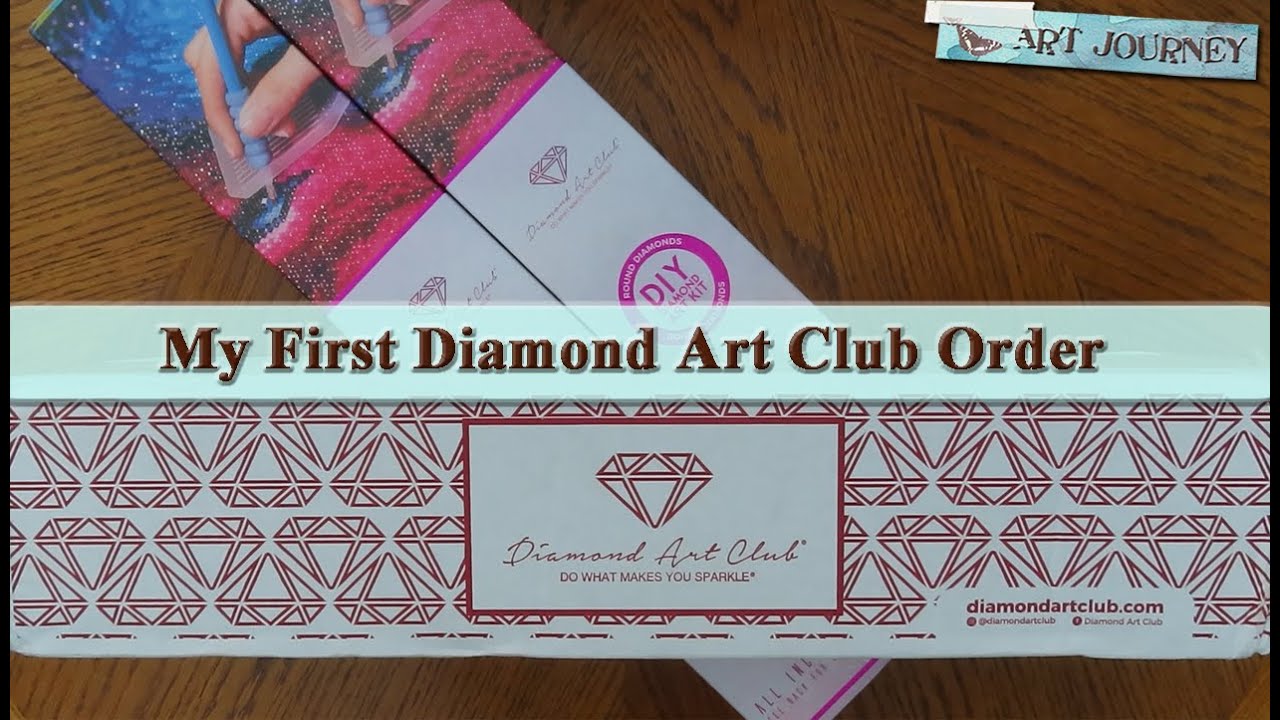 My First Diamond Art Club Order || Unboxing  #diamondartclub