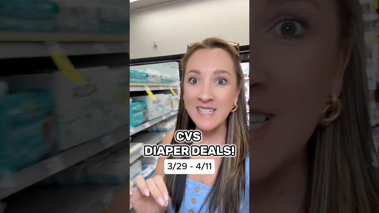 Акционные предложения на подгузники в CVS!