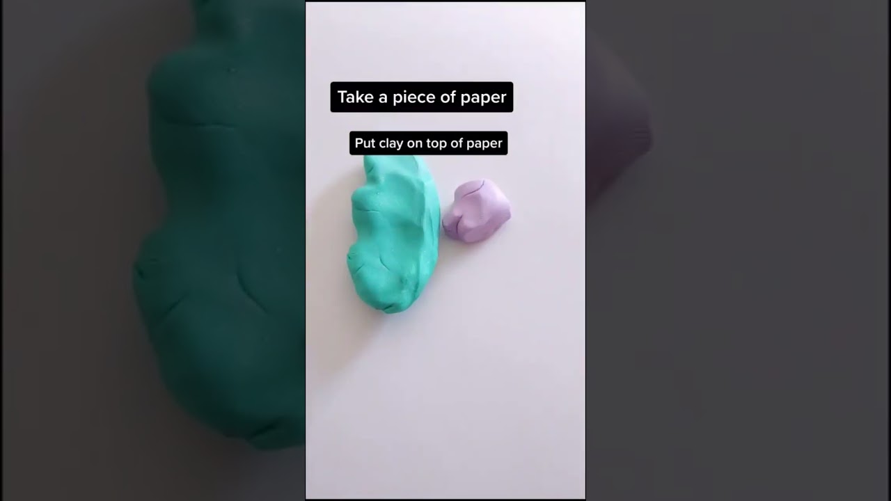 Polymer clay tip for soft clay✨ #shortsvideo  #shorts