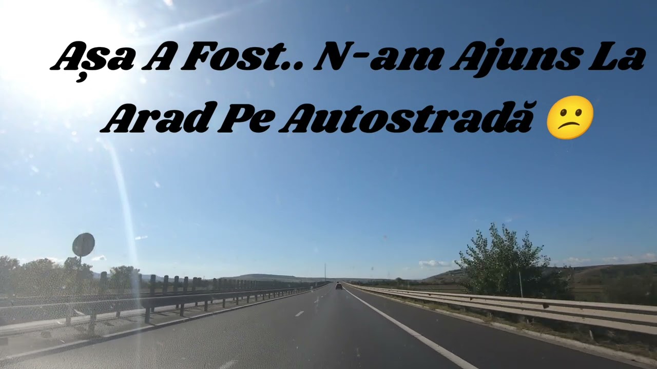 Situația Autostrăzii A1 din #România 🇹🇩 🛣️