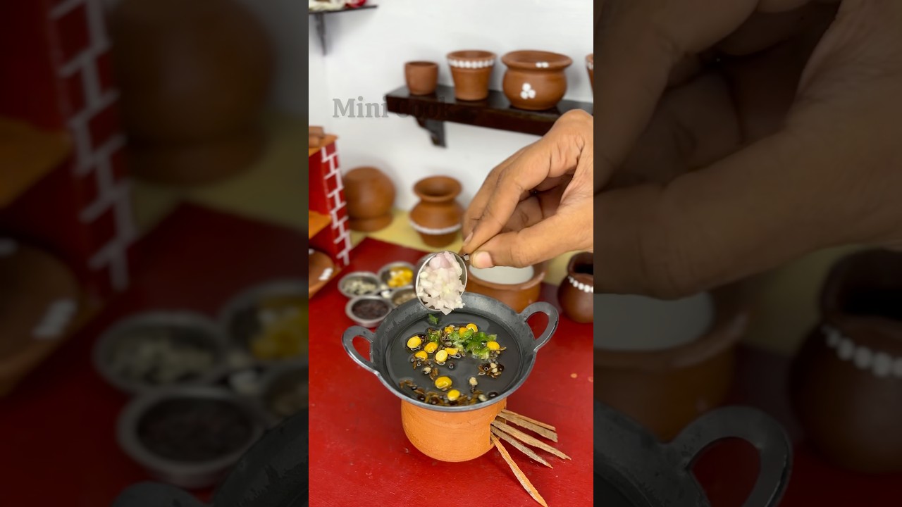 Mini Kulipaniyaram🥯😋 #mini #miniature #doll #dolls #dollhouse #shortsviral #trending