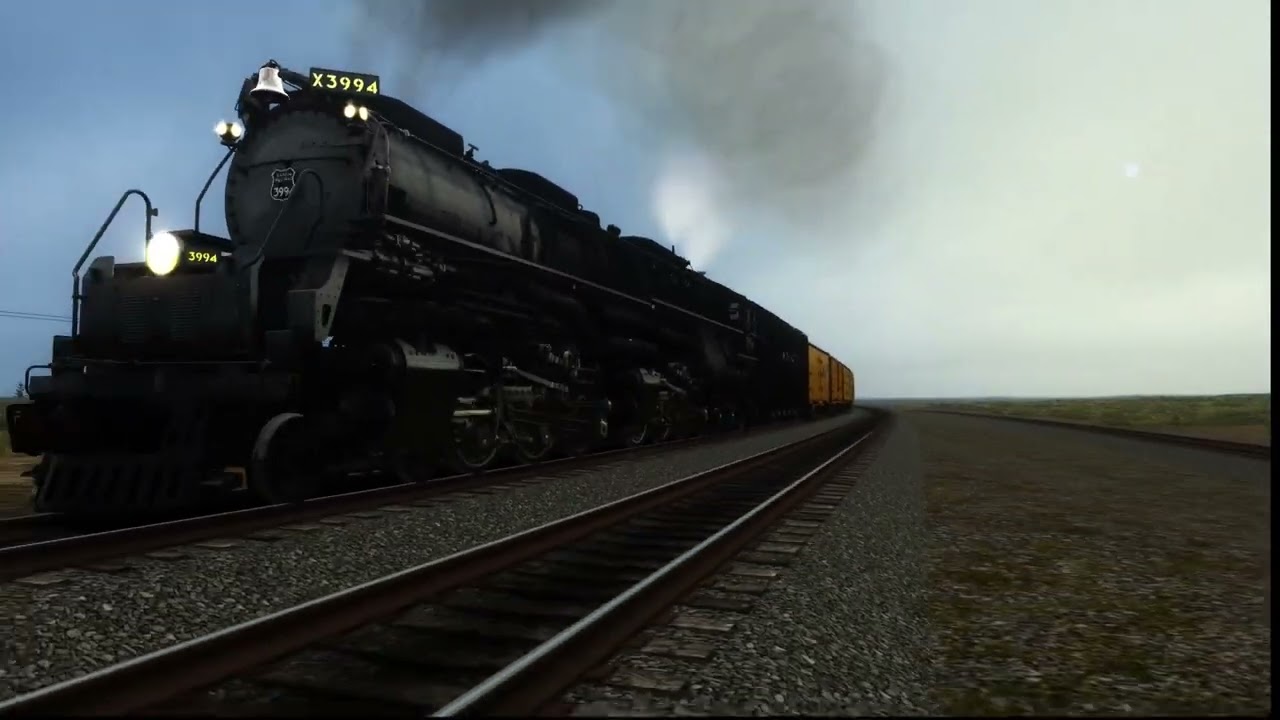 Train Simulator : Starting the UP Challenger with 4300-ish tons