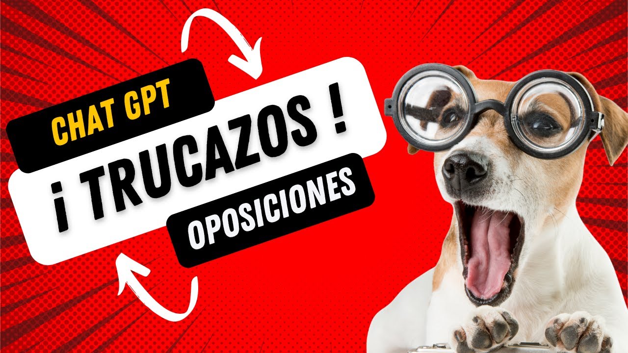 CHAT GPT Y OPOSICIONES, 5 TRUCOS PARA SER MÁS EFICIENTES ESTUDIANDO