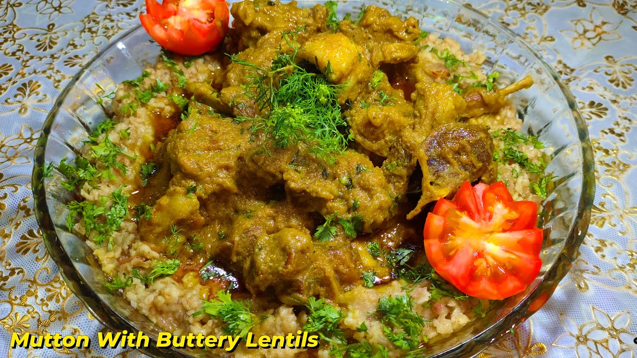 Mutton With Buttery Lentils | Dal Wala Gosht | Cook With Fara
