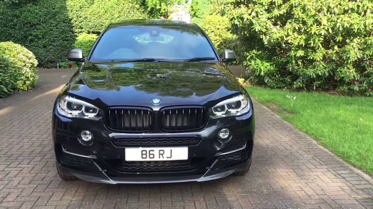 BMW X6 M50D 2016 with M Performance Body Kit Review