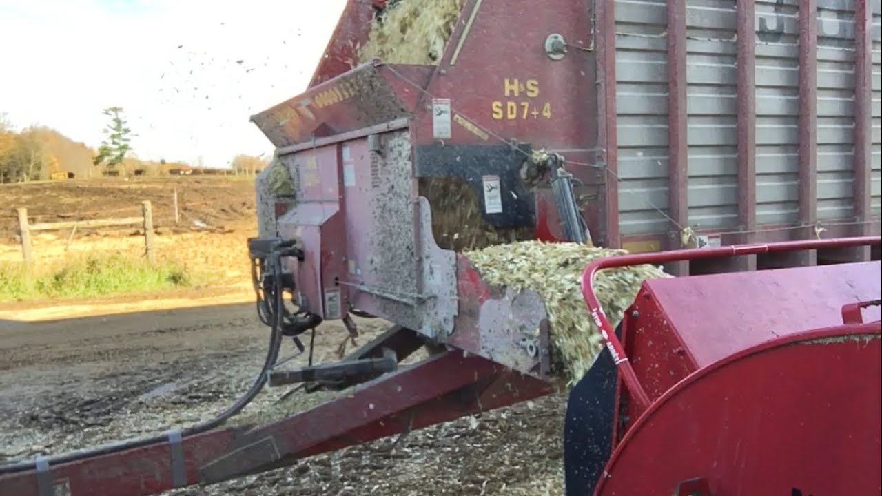 Filling The Silo With Corn Silage!!!!