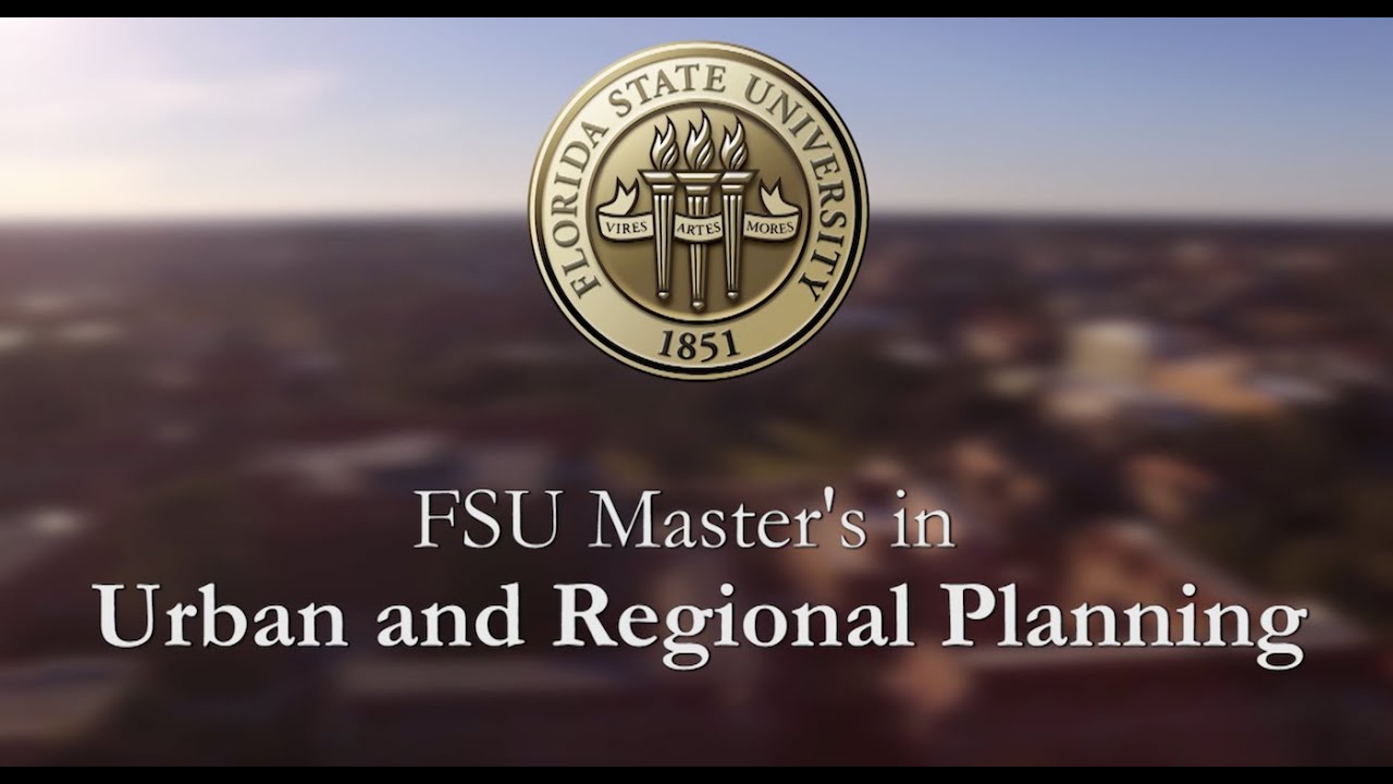 Master of Science in Planning (MSP) - FSU Department of Urban and Regional Planning