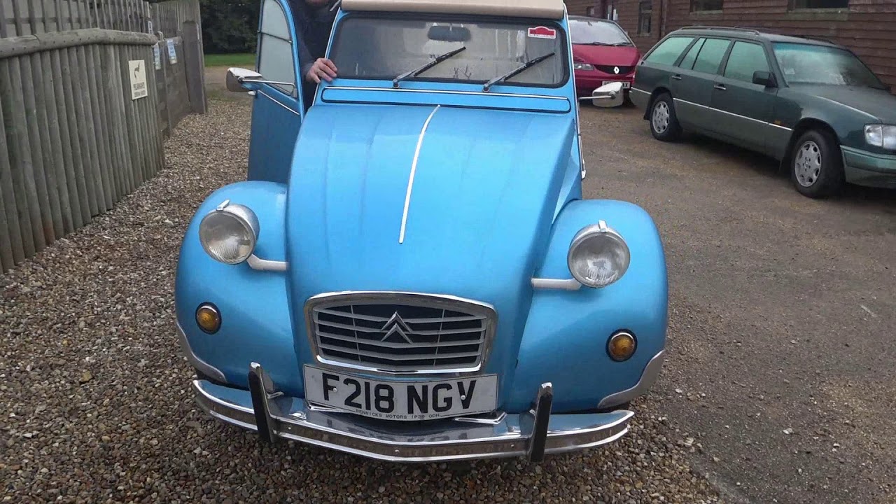 the Citroen 2cv is DEAD !