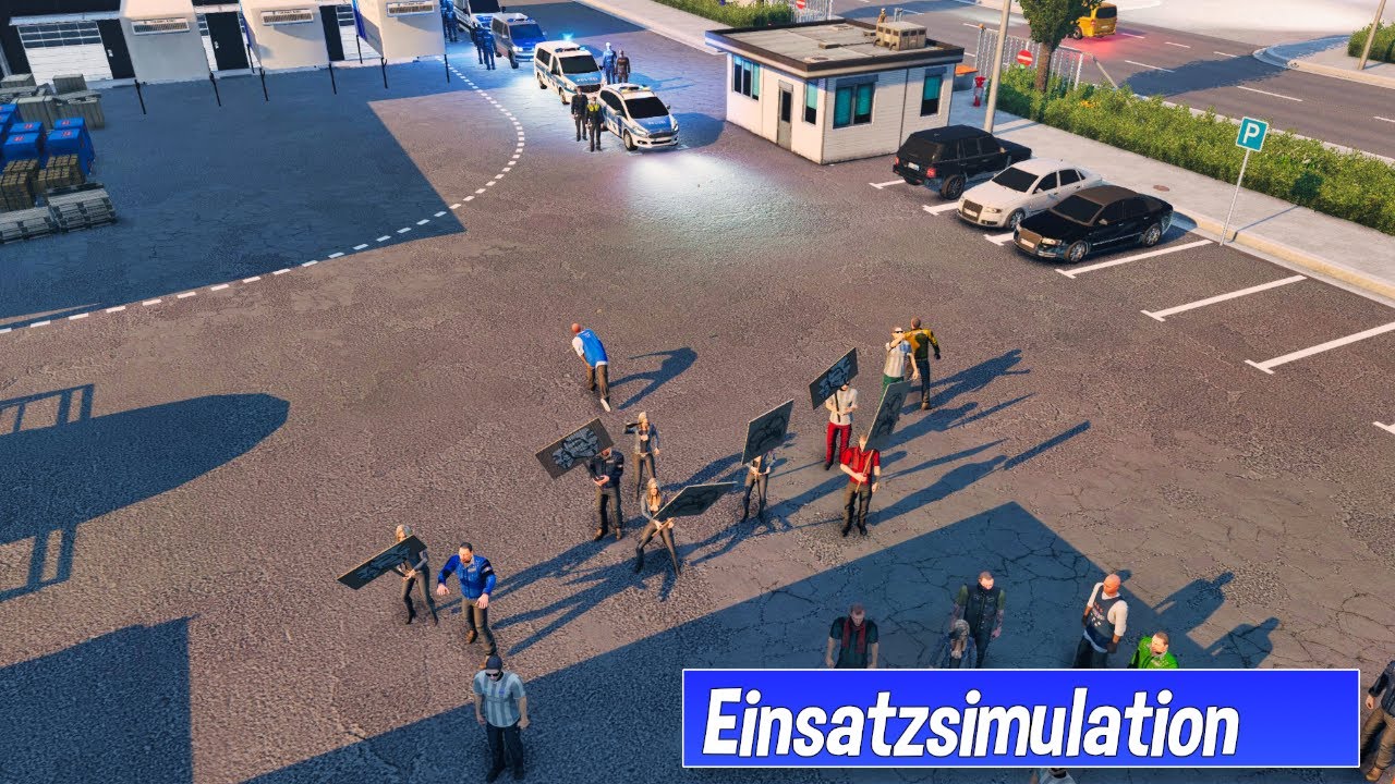 Emergency 20 | Polizeieinsatz: Demonstration eskaliert |  Map Brandstedt | Einsatzsimulation