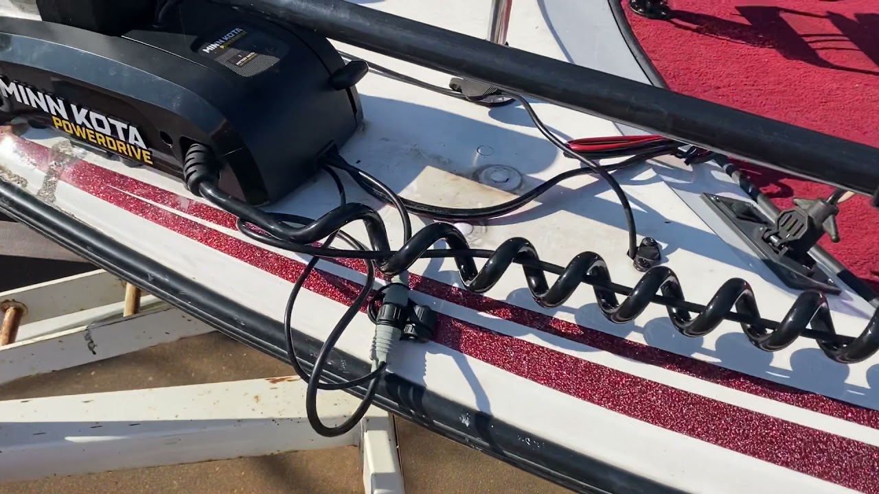 EASY! Minn Kota PowerDrive I-Pilot Transducer install