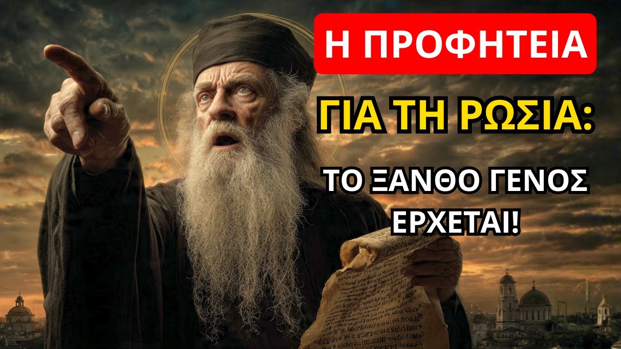 Άγιος Κοσμάς: Η προφητεία για τη Ρωσία που θα αλλάξει τα πάντα – το «ξανθό γένος» έρχεται!