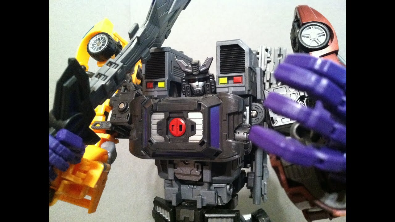 FansProject Not Menasor / M3 / Intimidator Combine Mode Transformation - Transformers Review