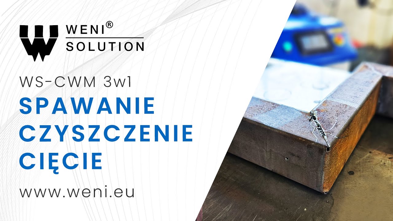 Spawanie, czyszczenie i cięcie w jednym - Urządzenie do zadań specjalnych WS-CWM 3w1!