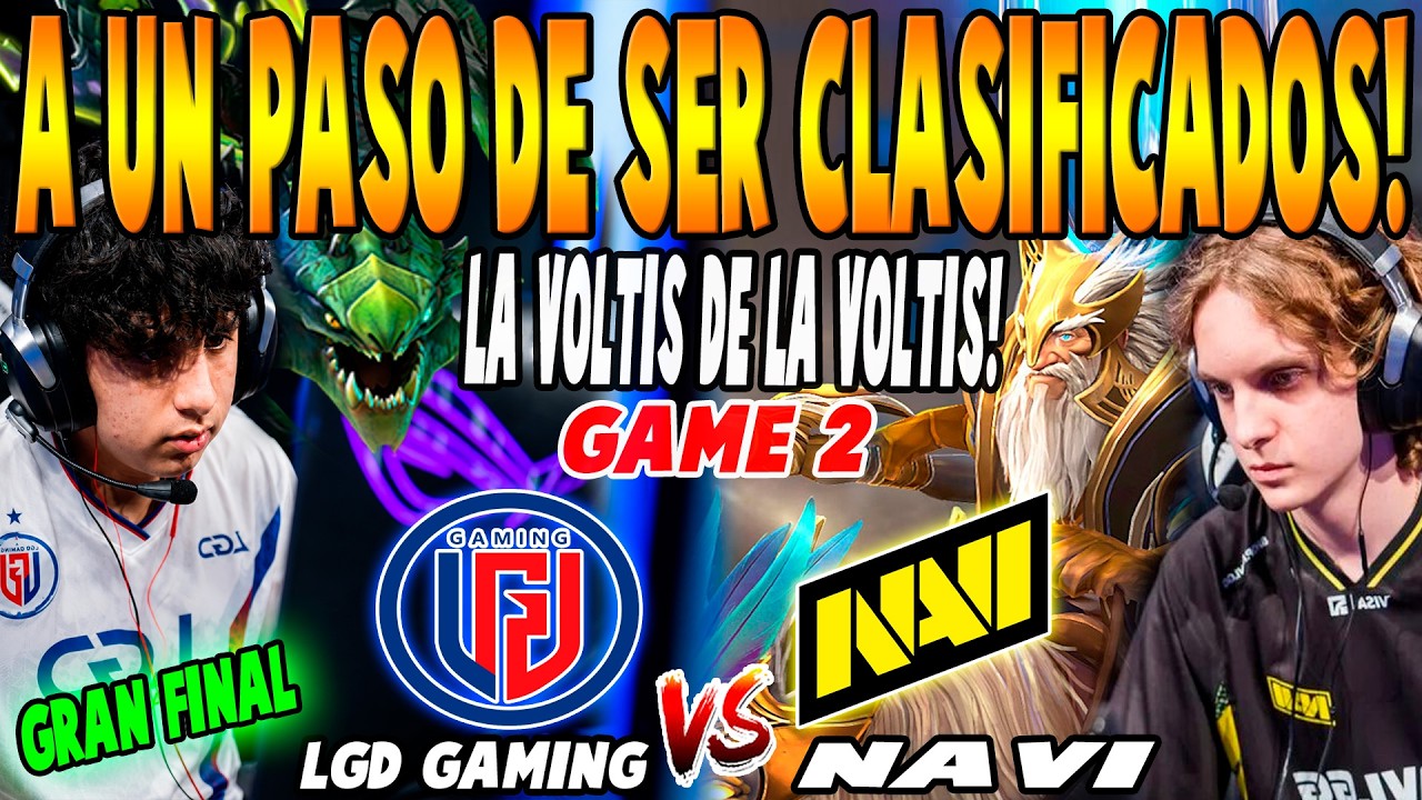 LGD GAMING vs NAVI [GAME 2] BO3 - GRAN FINAL🏆 